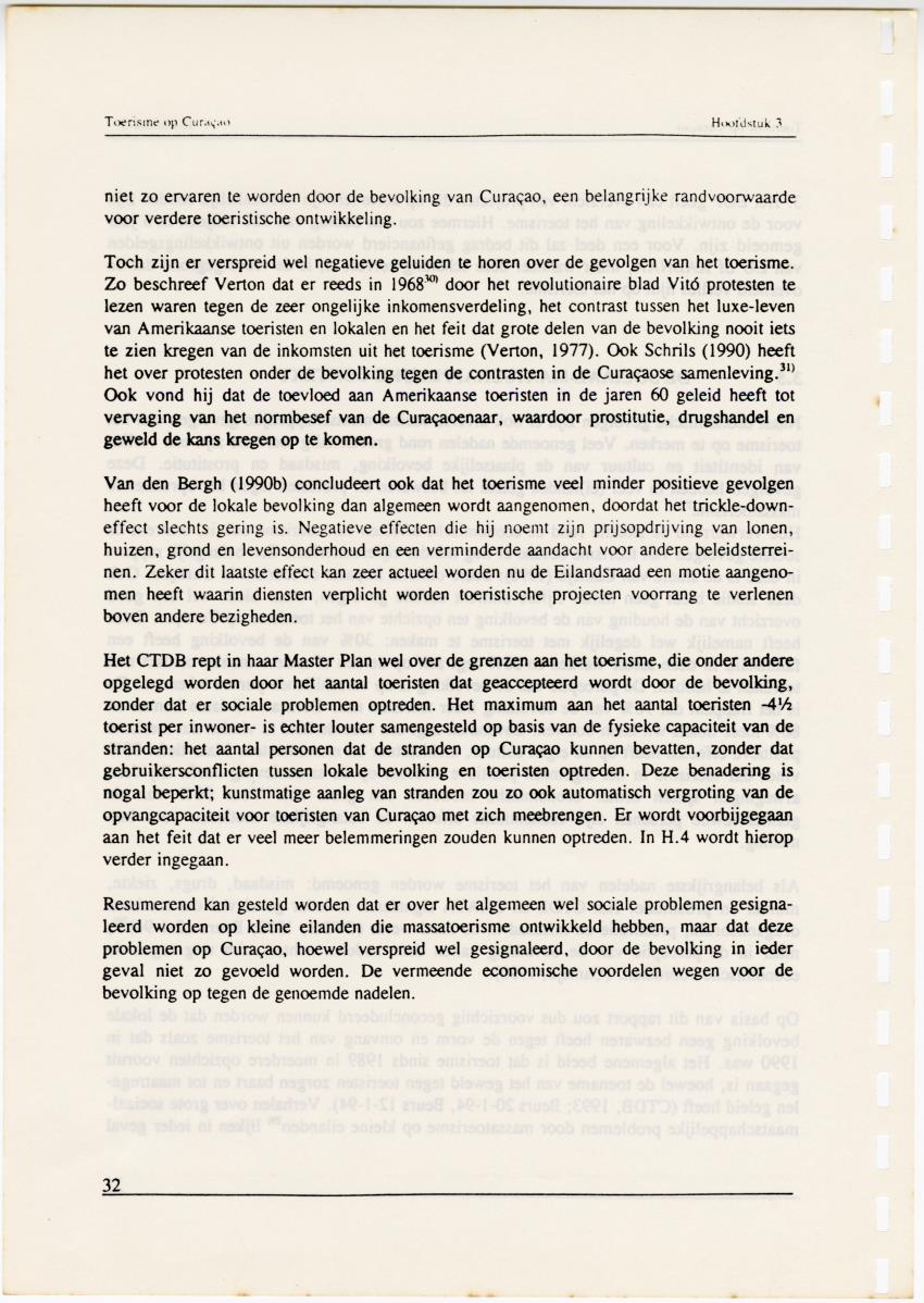 Toerisme op Curacao, een gouden strohalm aan een zijden draadje - Page 32