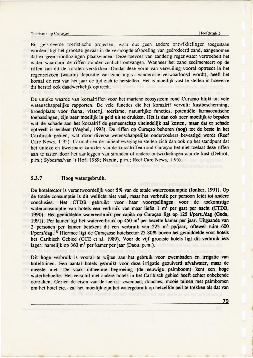 Toerisme op Curacao, een gouden strohalm aan een zijden draadje - Page 79