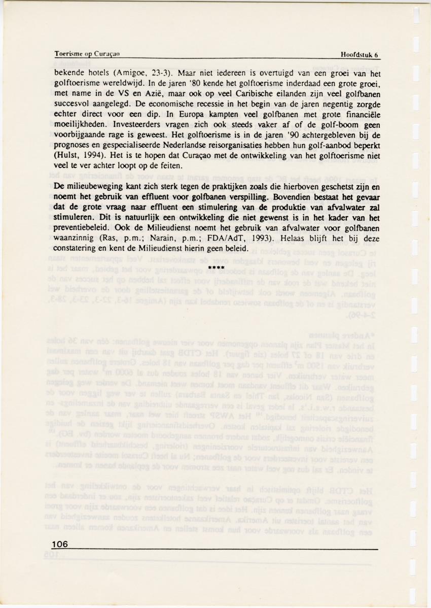 Toerisme op Curacao, een gouden strohalm aan een zijden draadje - Page 106