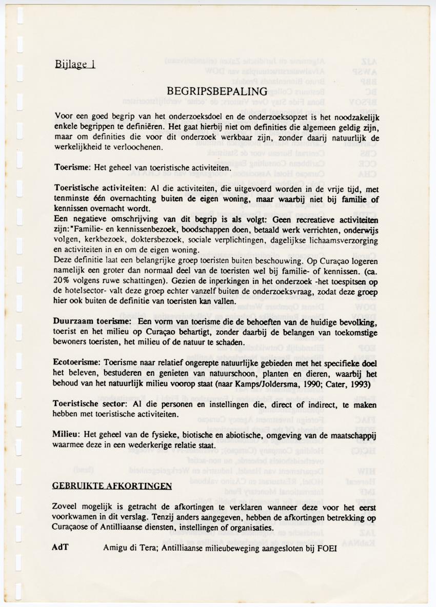 Toerisme op Curacao, een gouden strohalm aan een zijden draadje - Page 141