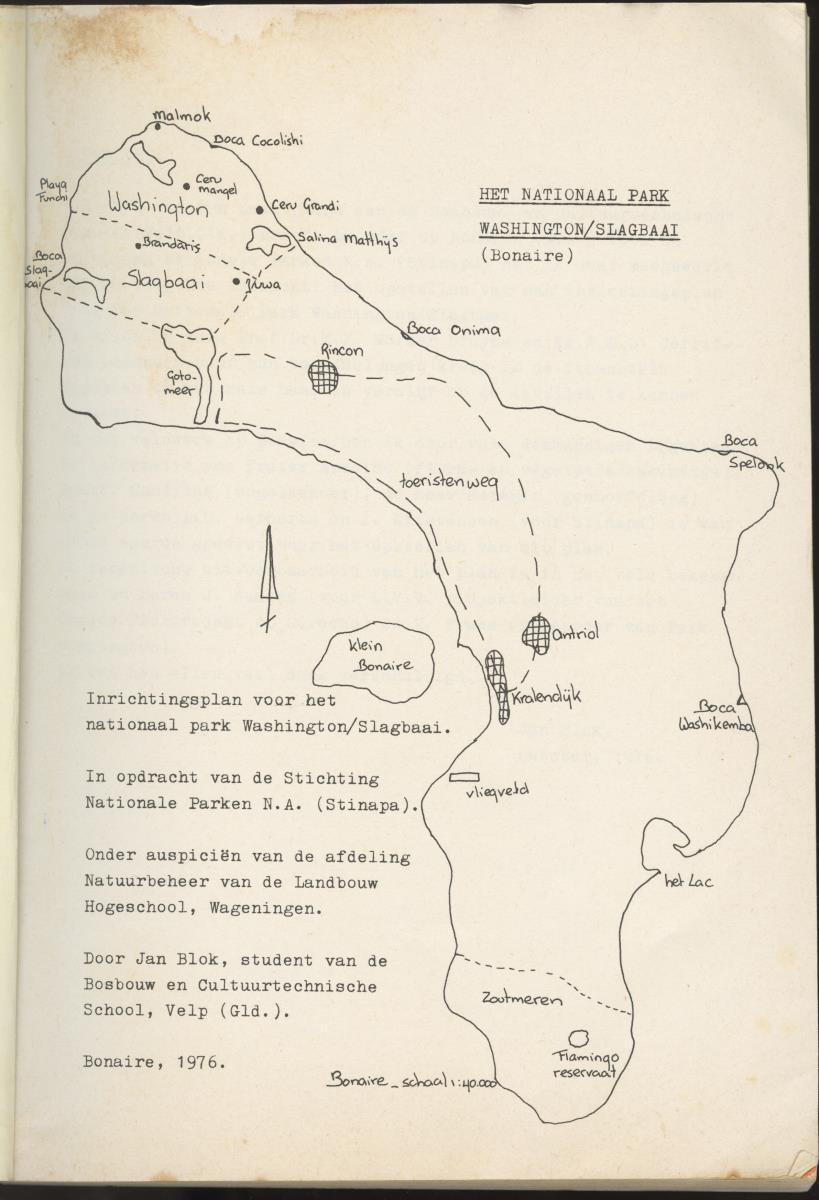 Inrichtingsplan voor het nationaal park Washington/Slagbaai - New Page