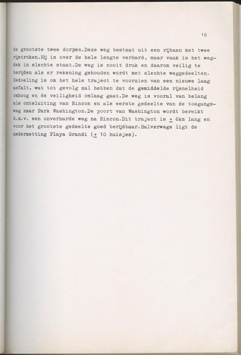 Inrichtingsplan voor het nationaal park Washington/Slagbaai - New Page