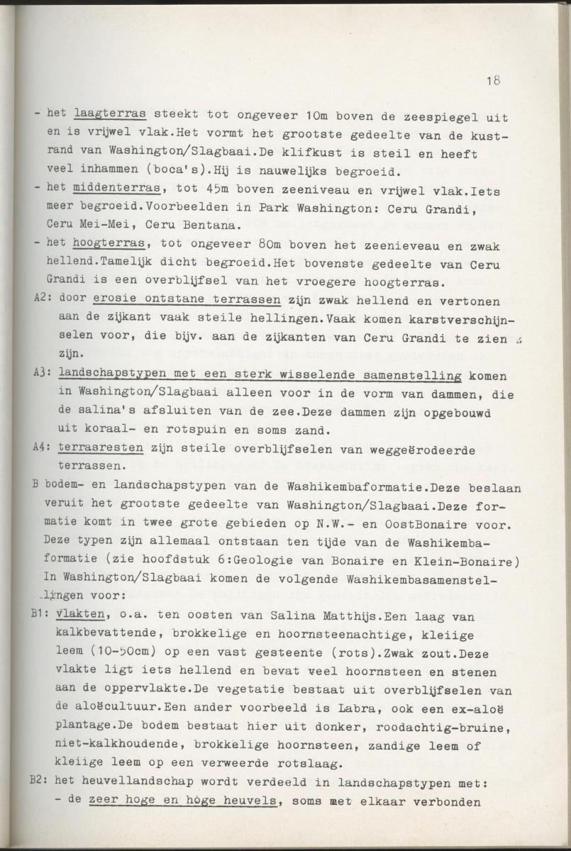 Inrichtingsplan voor het nationaal park Washington/Slagbaai - New Page