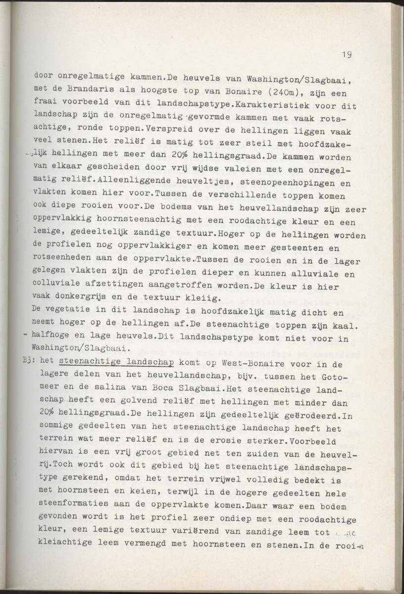 Inrichtingsplan voor het nationaal park Washington/Slagbaai - New Page