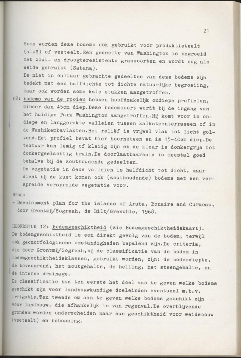 Inrichtingsplan voor het nationaal park Washington/Slagbaai - New Page