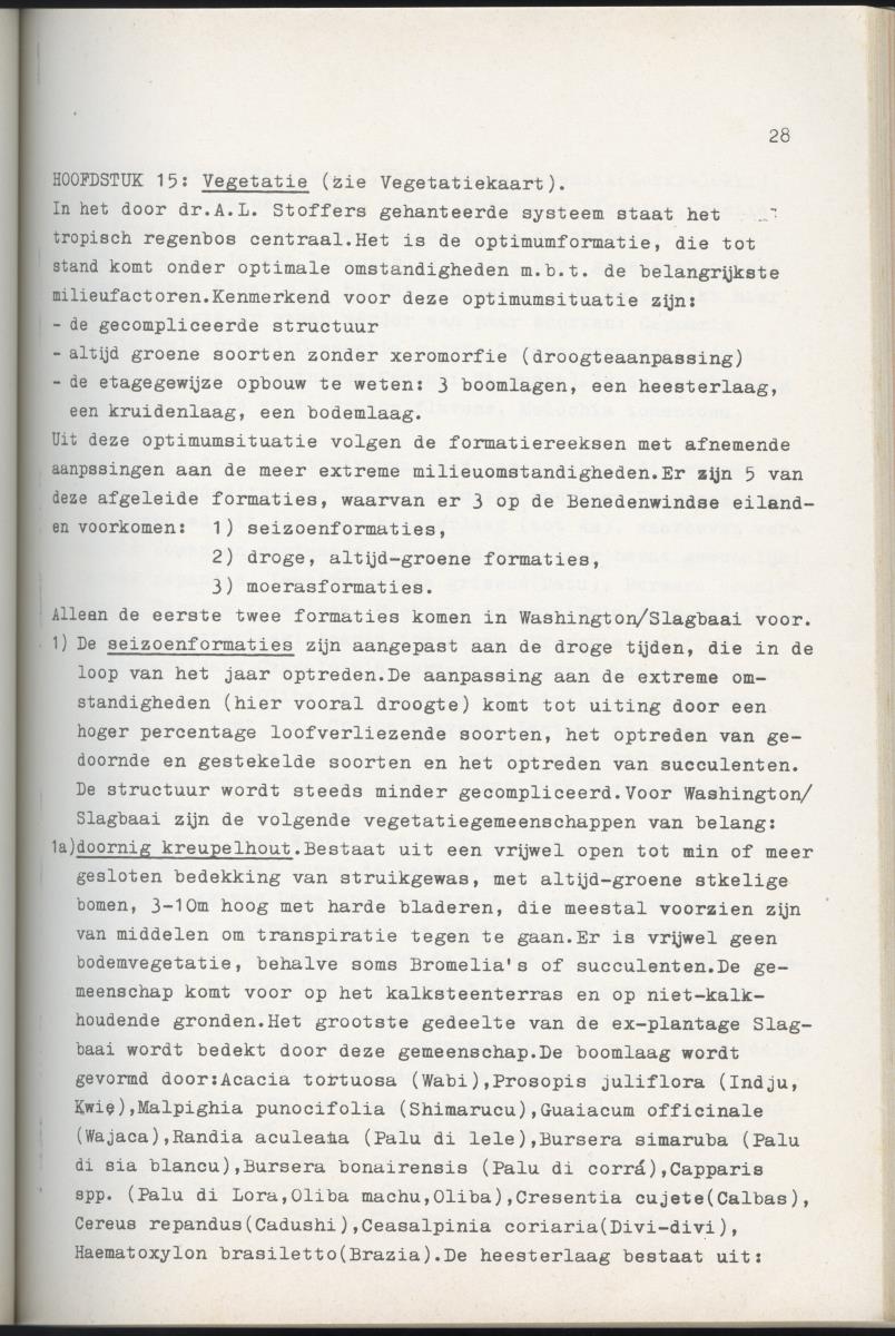 Inrichtingsplan voor het nationaal park Washington/Slagbaai - New Page