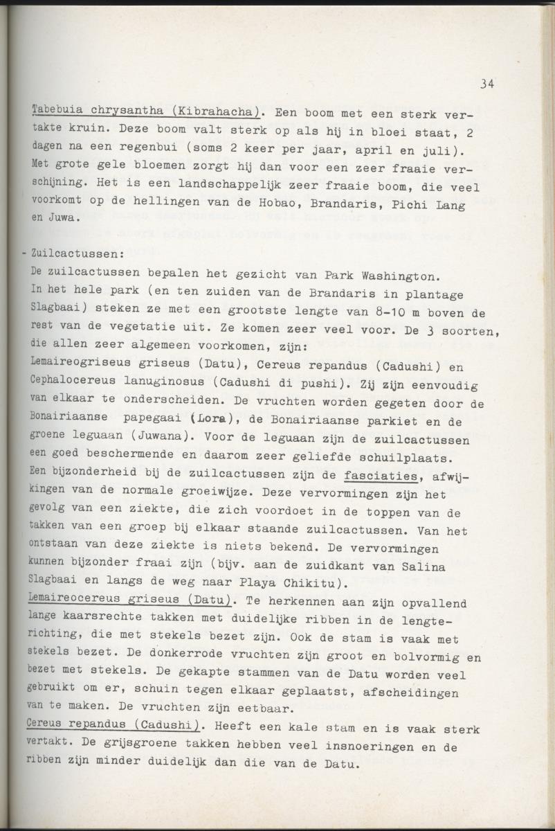 Inrichtingsplan voor het nationaal park Washington/Slagbaai - New Page