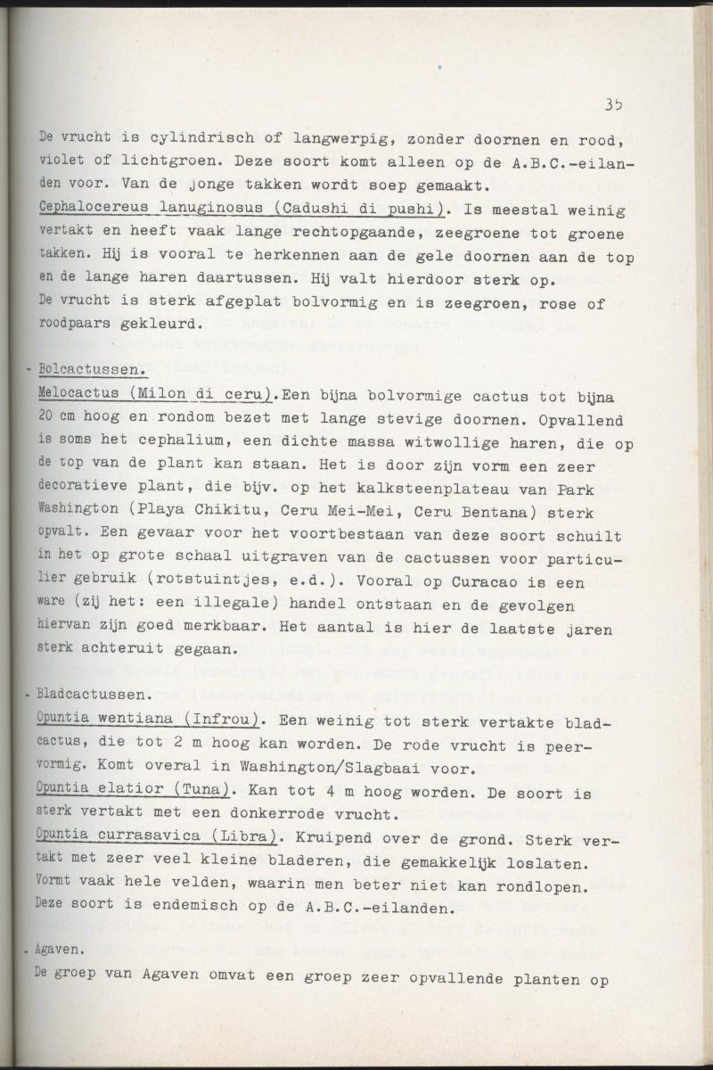 Inrichtingsplan voor het nationaal park Washington/Slagbaai - New Page