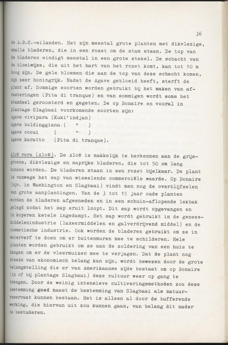 Inrichtingsplan voor het nationaal park Washington/Slagbaai - New Page