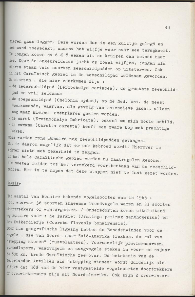 Inrichtingsplan voor het nationaal park Washington/Slagbaai - New Page