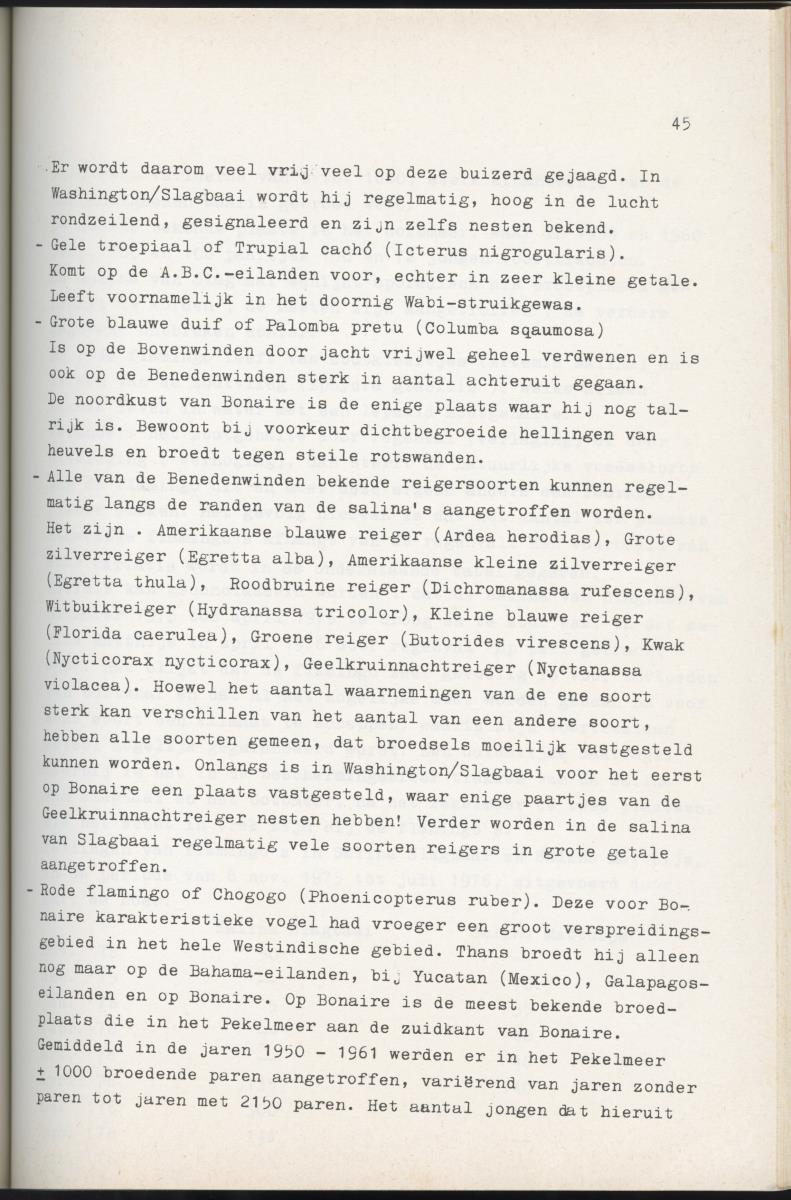 Inrichtingsplan voor het nationaal park Washington/Slagbaai - New Page