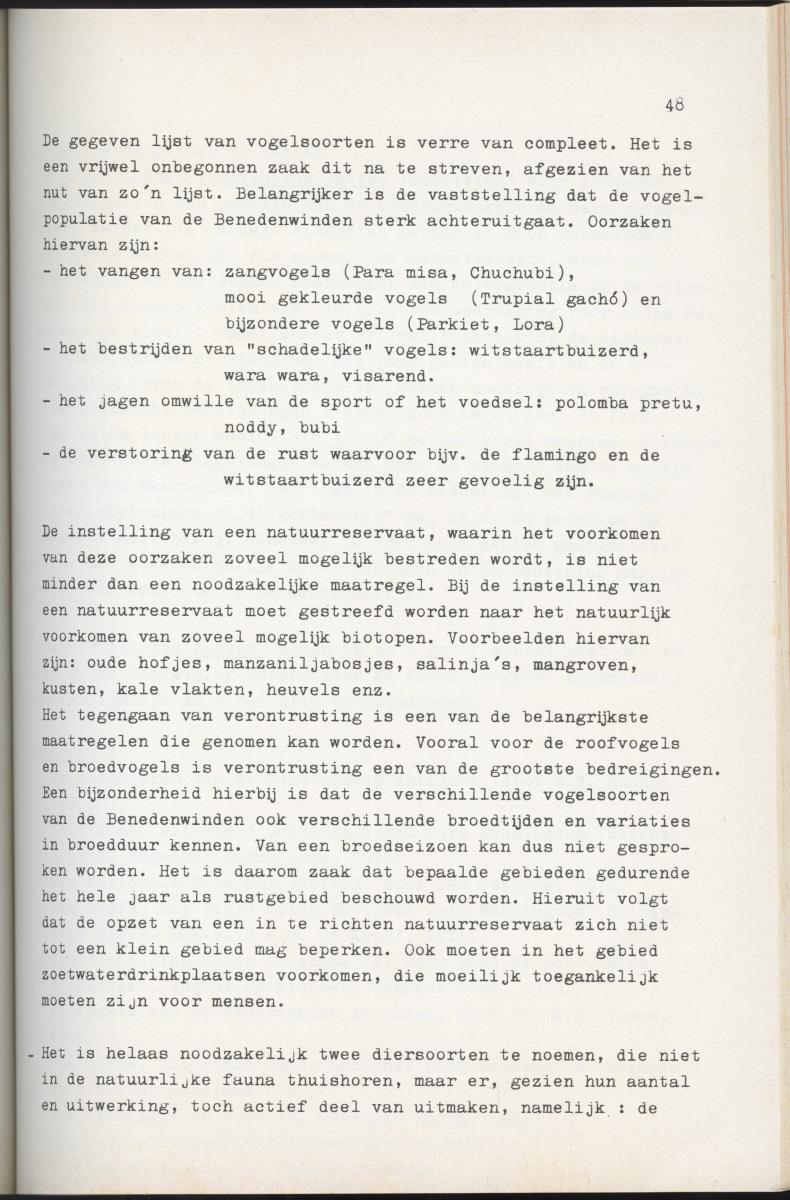 Inrichtingsplan voor het nationaal park Washington/Slagbaai - New Page