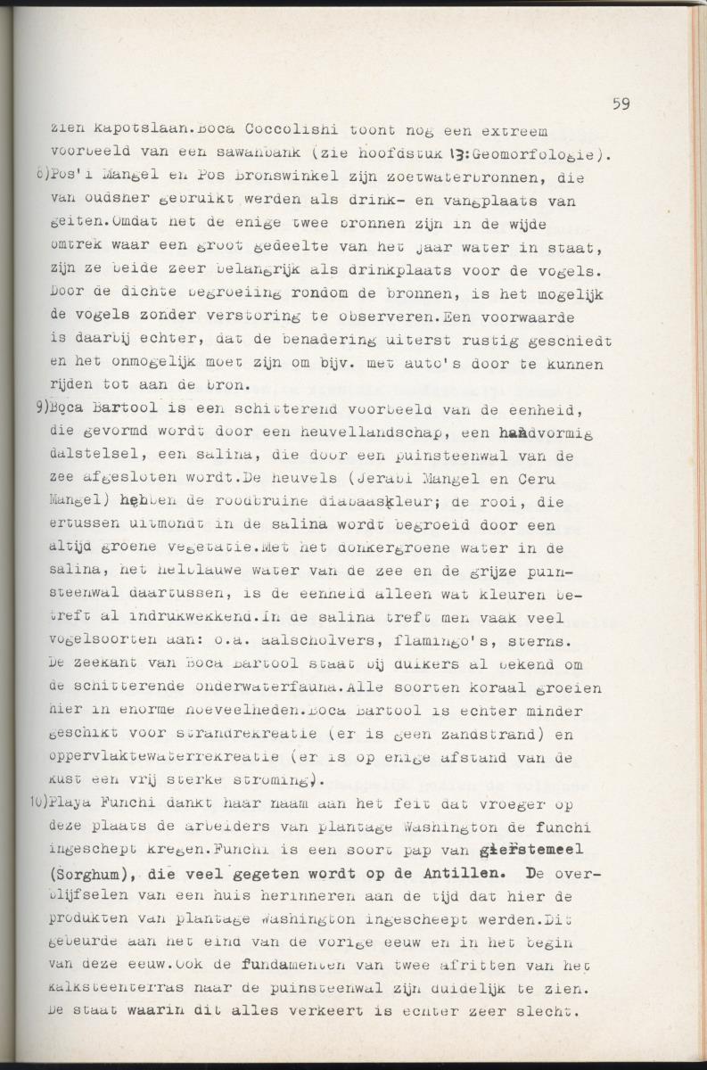 Inrichtingsplan voor het nationaal park Washington/Slagbaai - New Page