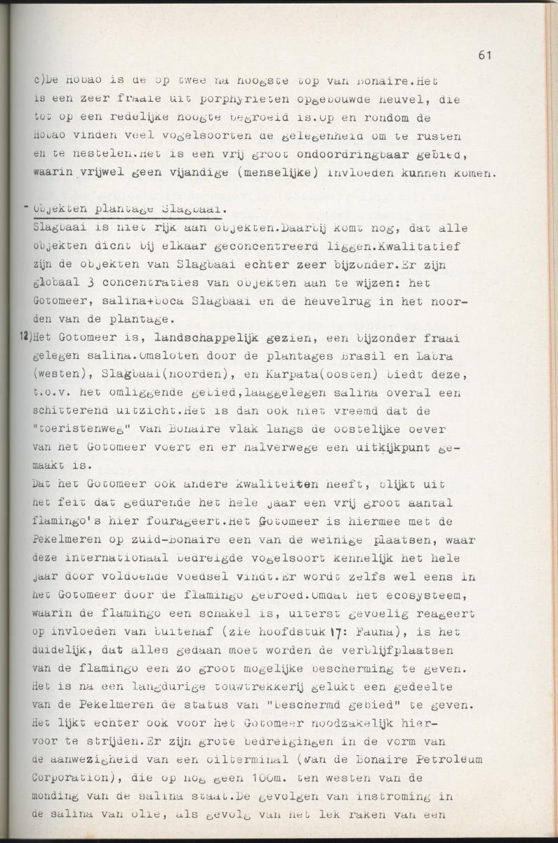 Inrichtingsplan voor het nationaal park Washington/Slagbaai - New Page