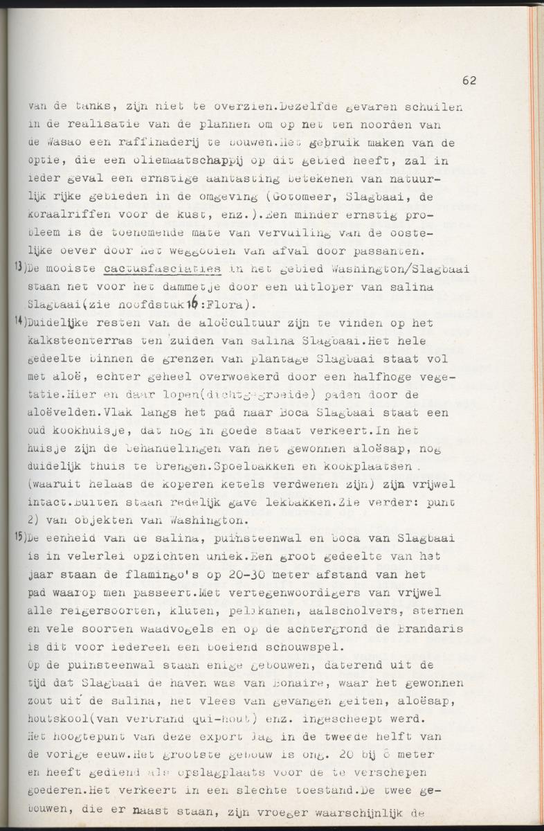 Inrichtingsplan voor het nationaal park Washington/Slagbaai - New Page