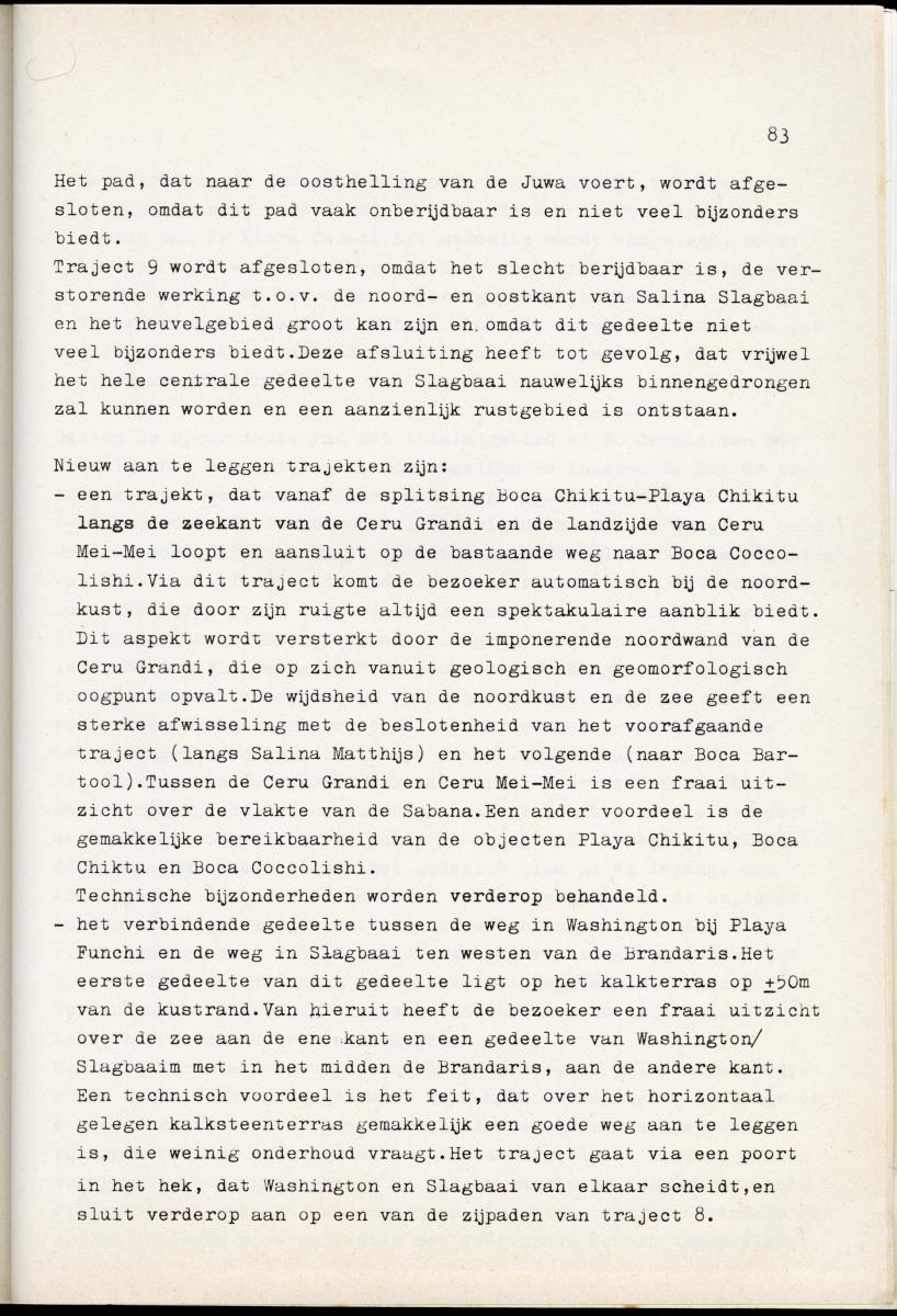 Inrichtingsplan voor het nationaal park Washington/Slagbaai - New Page