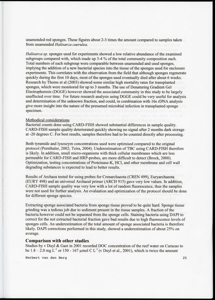 Examination of the removal of popysaccharides by encrusting sponges with an analysis of associated bacterial communities in the cryptic habitats on the coral reef - New Page