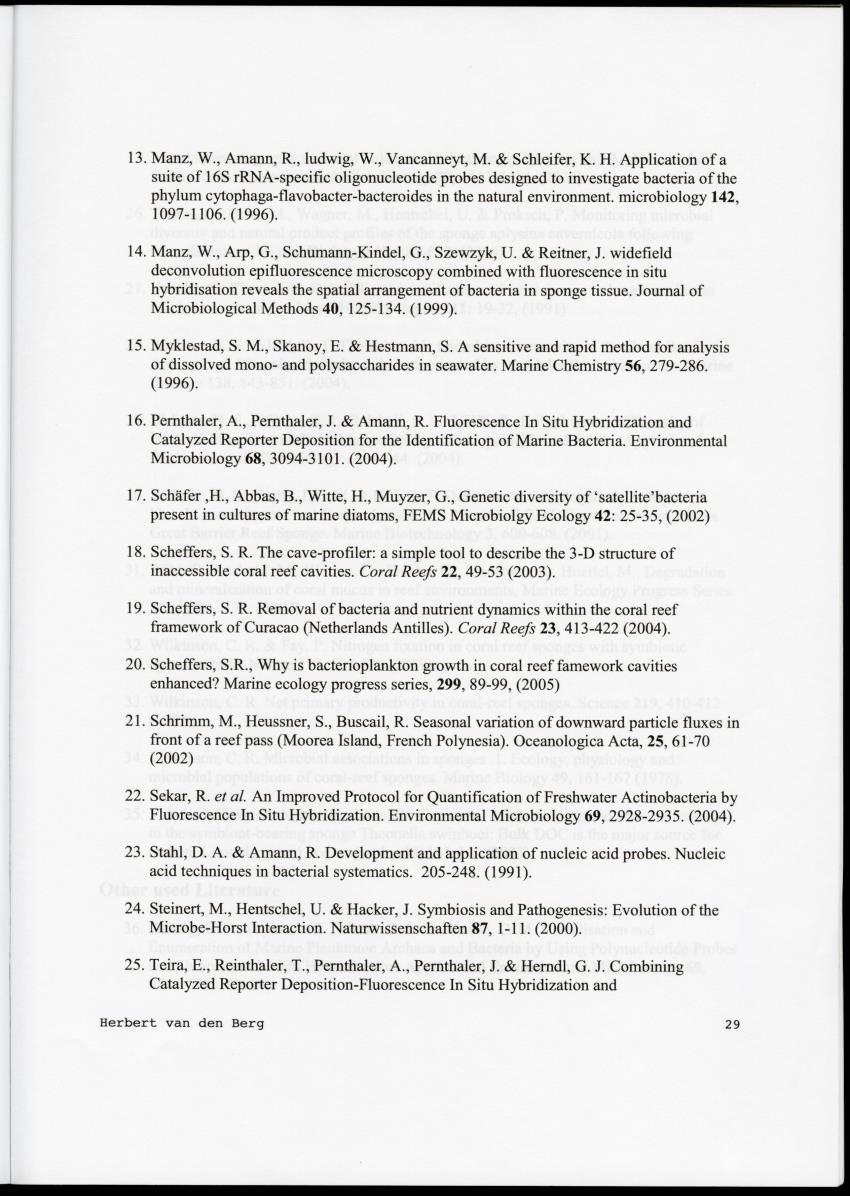 Examination of the removal of popysaccharides by encrusting sponges with an analysis of associated bacterial communities in the cryptic habitats on the coral reef - New Page