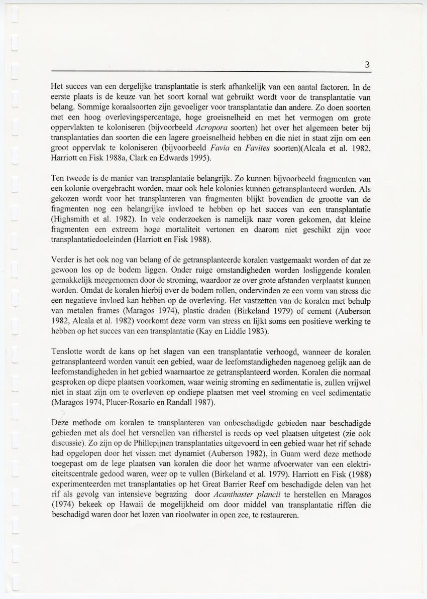 Transplantatie-experimenten met Madracis mirabilis - New Page