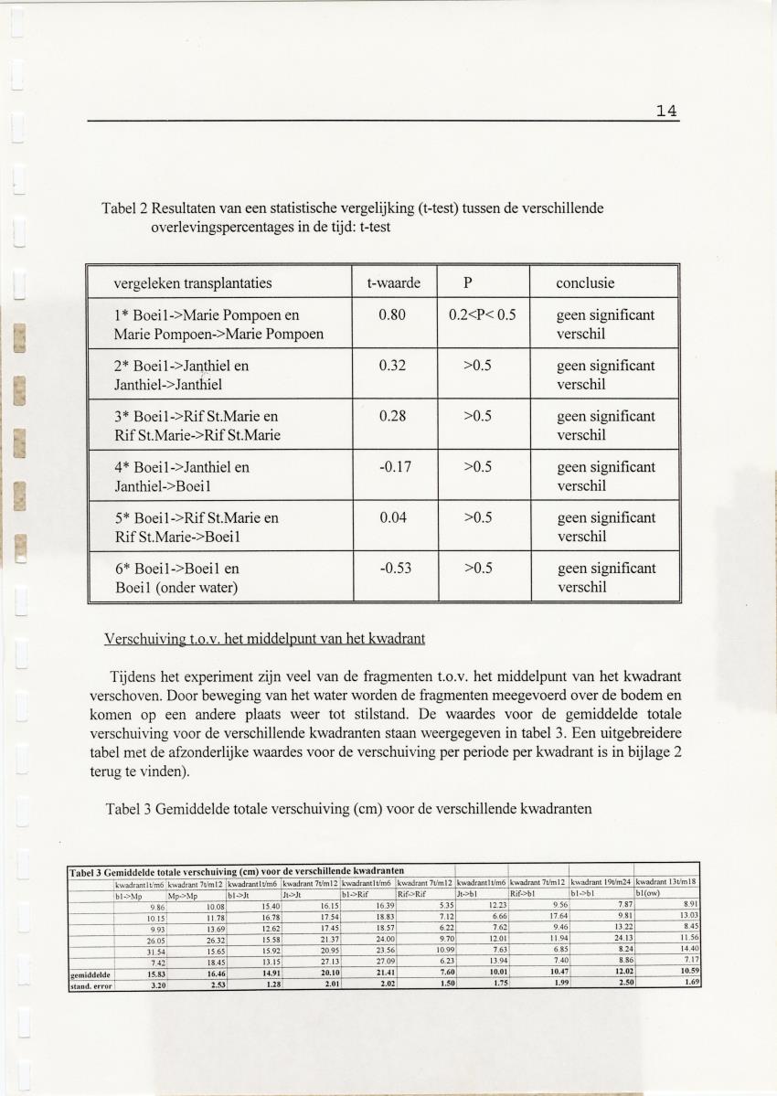 Transplantatie-experimenten met Madracis mirabilis - New Page