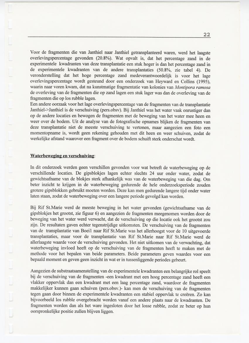 Transplantatie-experimenten met Madracis mirabilis - New Page