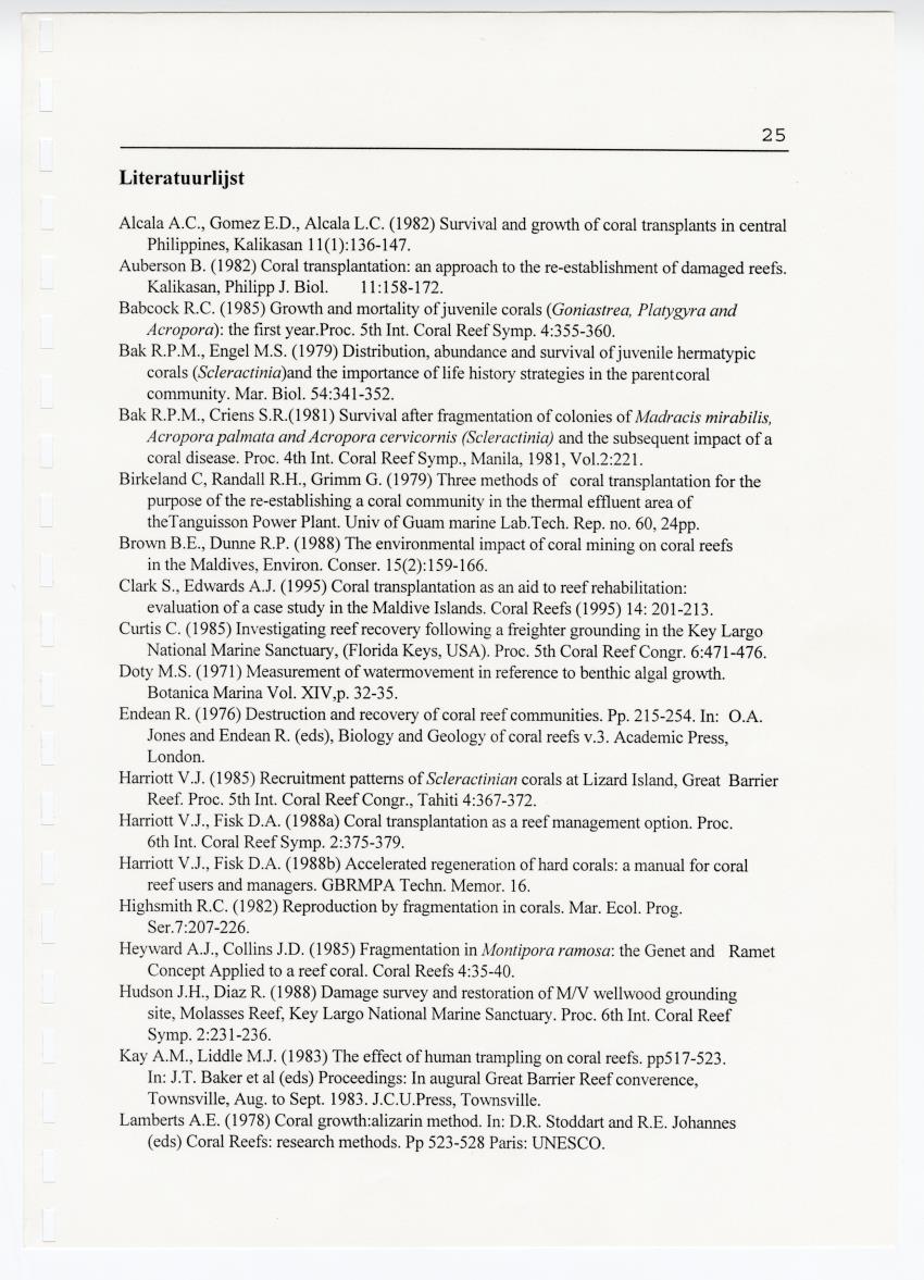 Transplantatie-experimenten met Madracis mirabilis - New Page