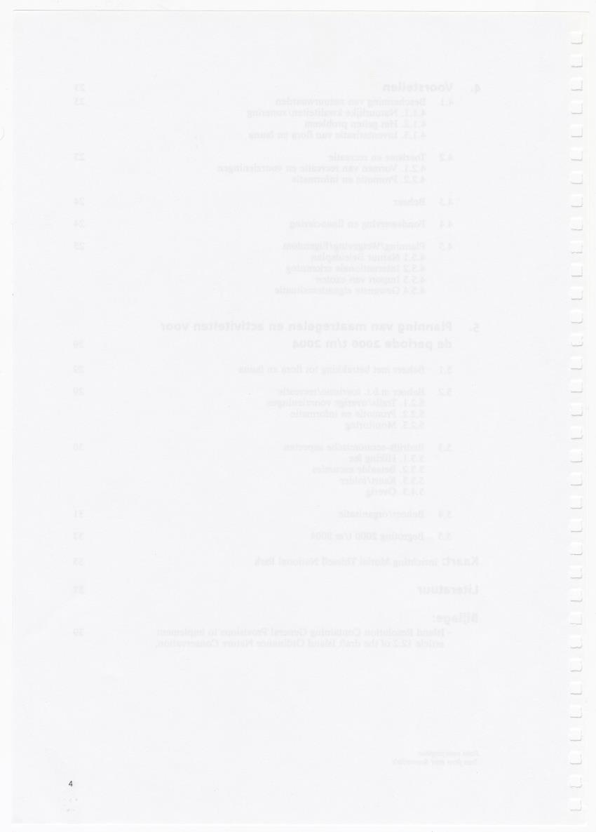 Beheersplan Muriel Thissel National Park Saba - 2000 t/m 2004 - New Page