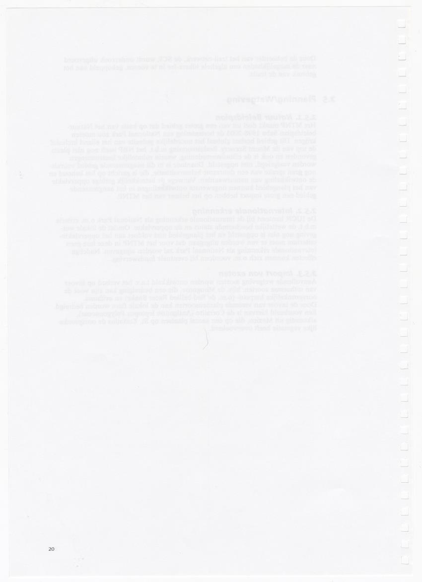 Beheersplan Muriel Thissel National Park Saba - 2000 t/m 2004 - New Page