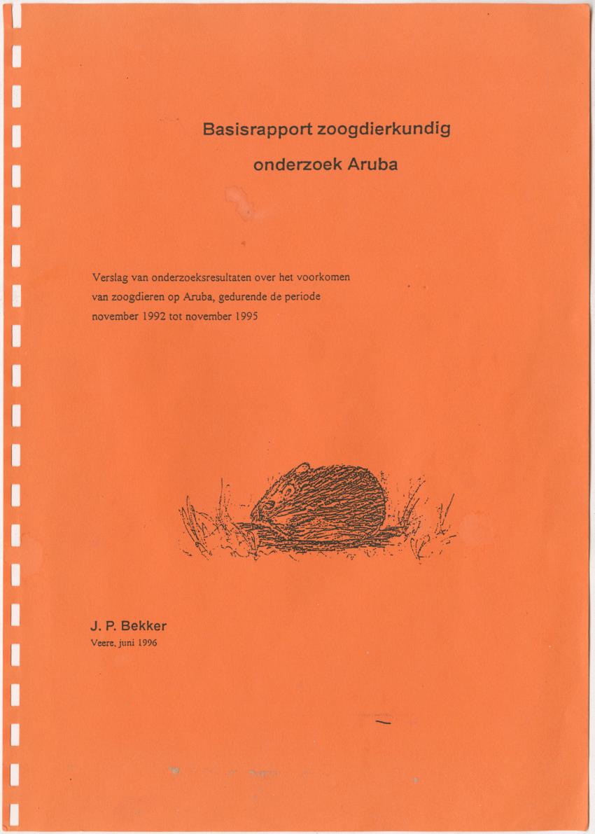 Basisrapport zoogdierkundig onderzoek Aruba - New Page