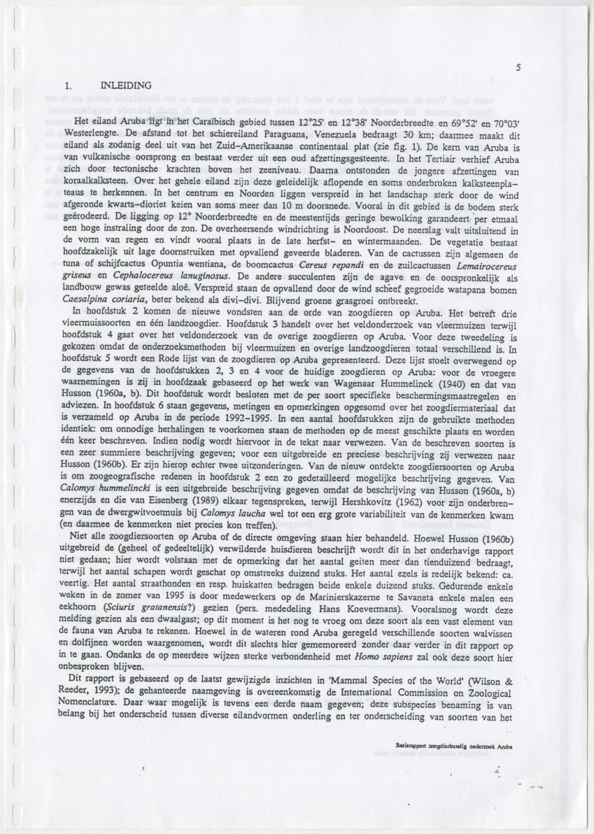 Basisrapport zoogdierkundig onderzoek Aruba - New Page