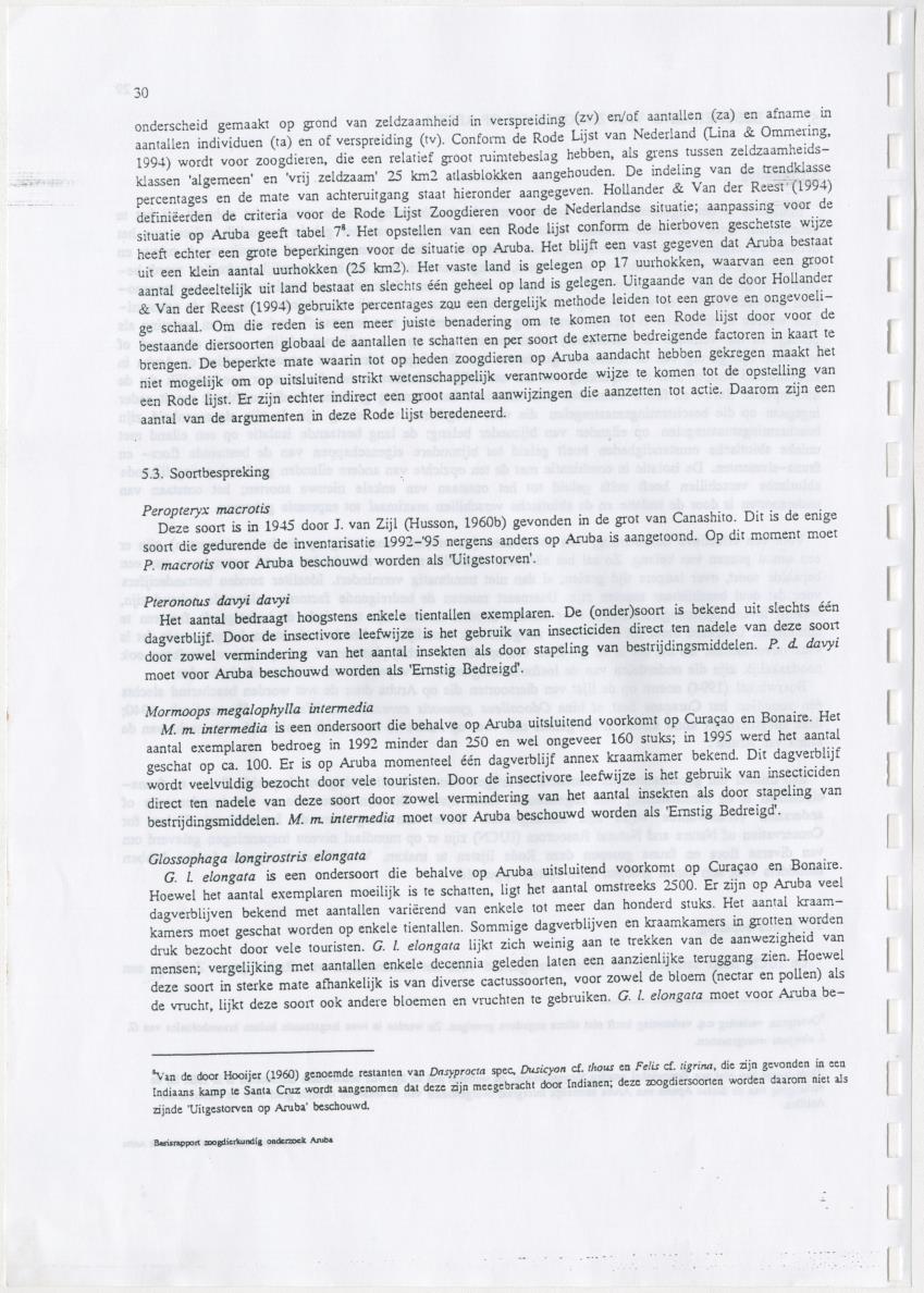 Basisrapport zoogdierkundig onderzoek Aruba - New Page