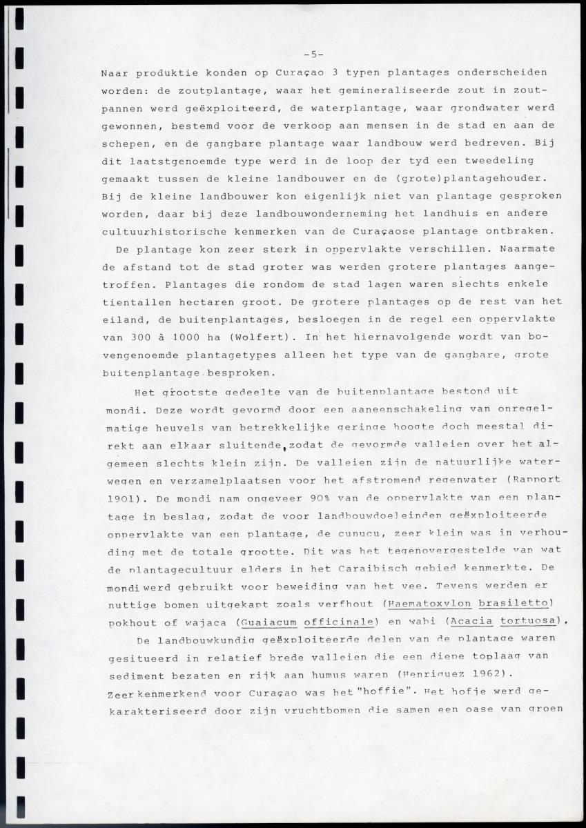 INRICHTINGSPLAN VOOR EEN "HOFFIE" EN "CUNUCU" OP DE PLANTAGE SAVONET OP CURACAO - New Page