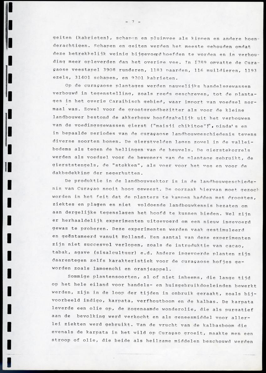 INRICHTINGSPLAN VOOR EEN "HOFFIE" EN "CUNUCU" OP DE PLANTAGE SAVONET OP CURACAO - New Page