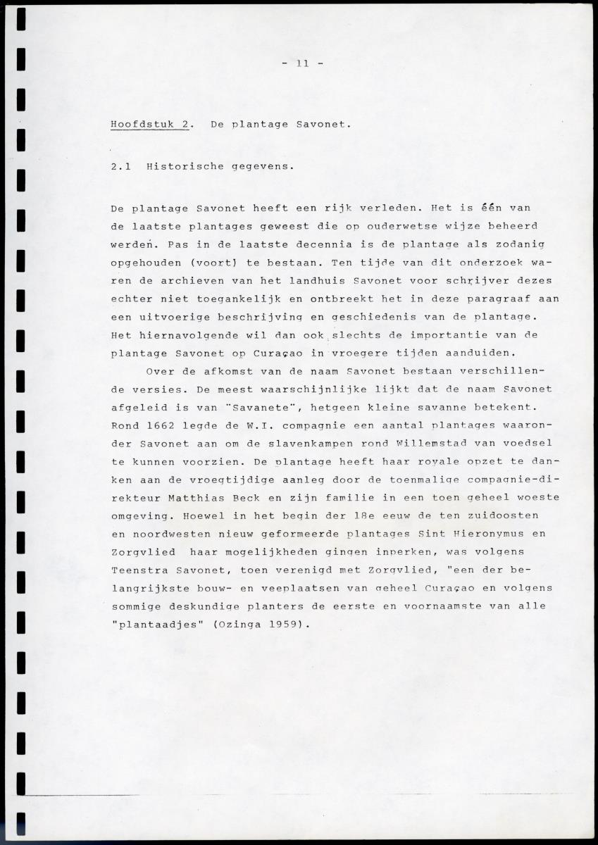 INRICHTINGSPLAN VOOR EEN "HOFFIE" EN "CUNUCU" OP DE PLANTAGE SAVONET OP CURACAO - New Page