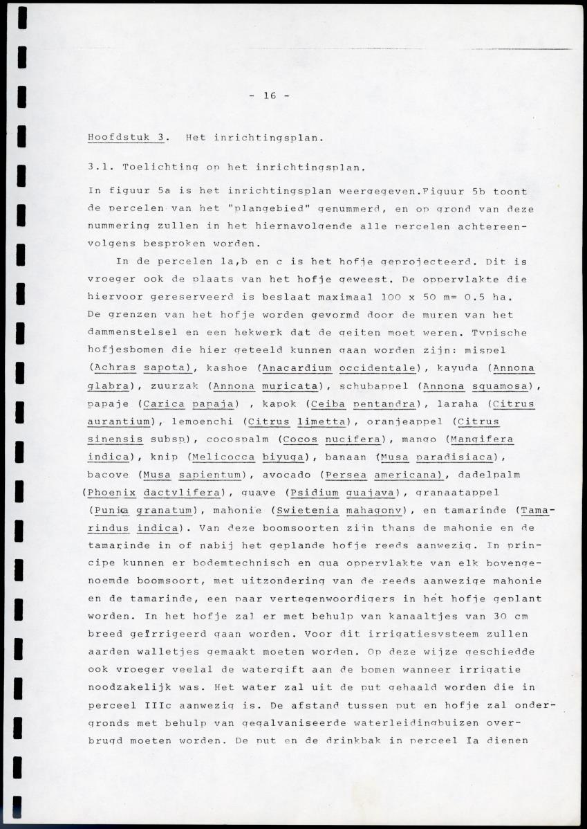 INRICHTINGSPLAN VOOR EEN "HOFFIE" EN "CUNUCU" OP DE PLANTAGE SAVONET OP CURACAO - New Page