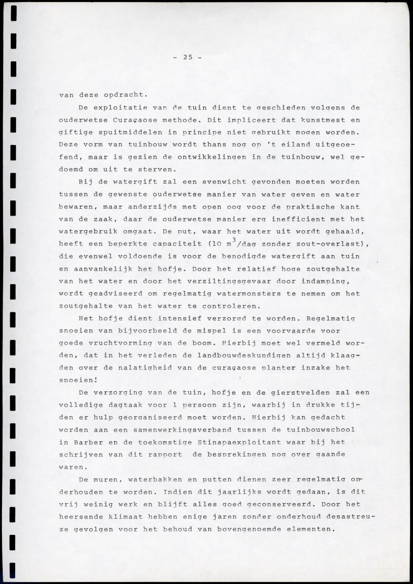 INRICHTINGSPLAN VOOR EEN "HOFFIE" EN "CUNUCU" OP DE PLANTAGE SAVONET OP CURACAO - New Page