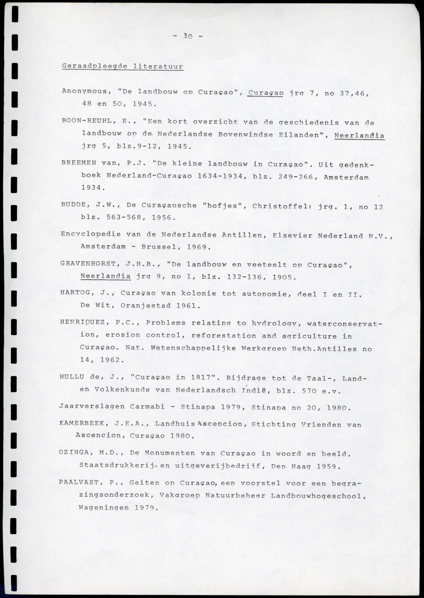 INRICHTINGSPLAN VOOR EEN "HOFFIE" EN "CUNUCU" OP DE PLANTAGE SAVONET OP CURACAO - New Page