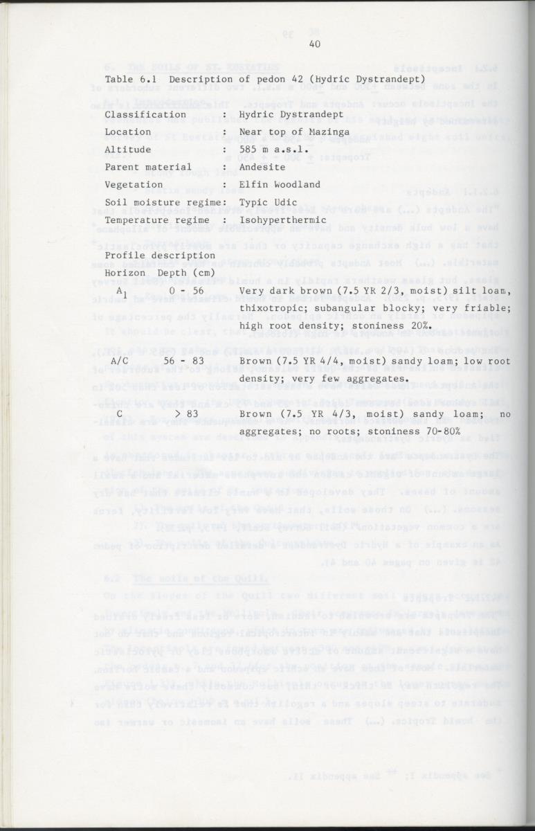 BIOTIC AND ABIOTIC COMPONENTS OF THE LANDSCAPES OF ST.EUSTATIUS (NETHERLANDS ANTILLES) - New Page