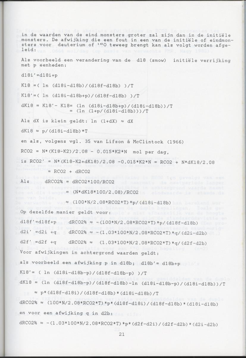 Validatie van de dubbel gelabeld water methode voor de groene leguaan (Iguana iguana) - New Page