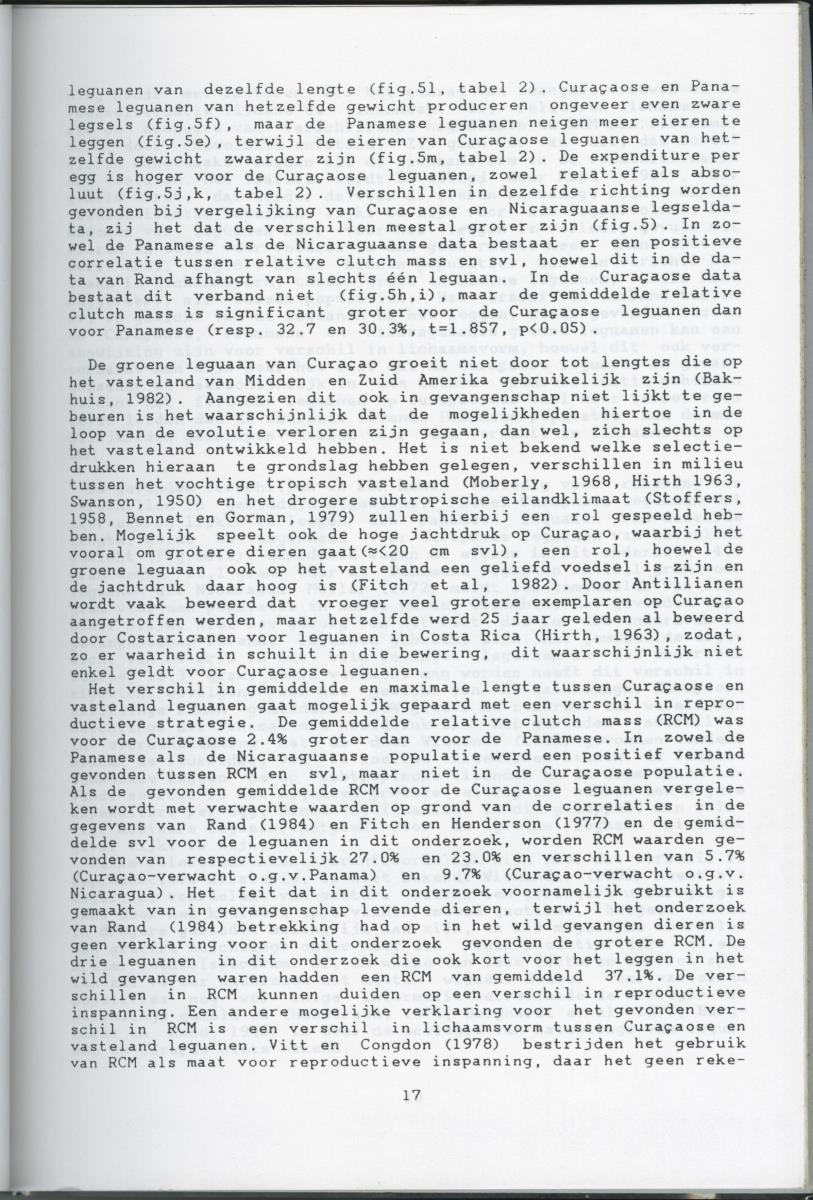 KWEEKEXPERIMENTEN MET DE GROENE LEGUAAN (IGUANA IGUANA) OP CURACAO - New Page