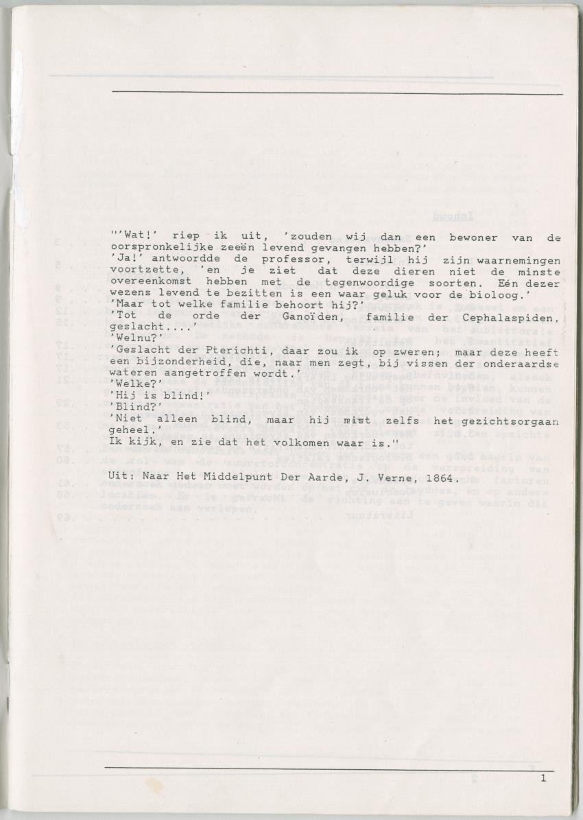 Het voorkomen van Stygofauna en andere organismen (Crustacea, Polychaeta) in relatie met het zuurstofgehalte in de bodem - New Page