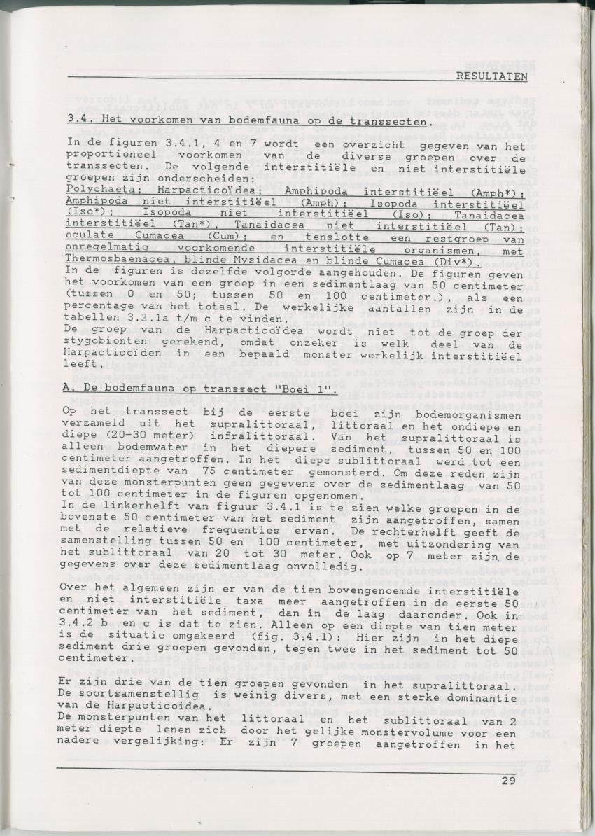 Z-Het voorkomen van Stygofauna en andere organismen (Crustacea, Polychaeta) in relatie met het zuurstofgehalte in de bodem - New Page