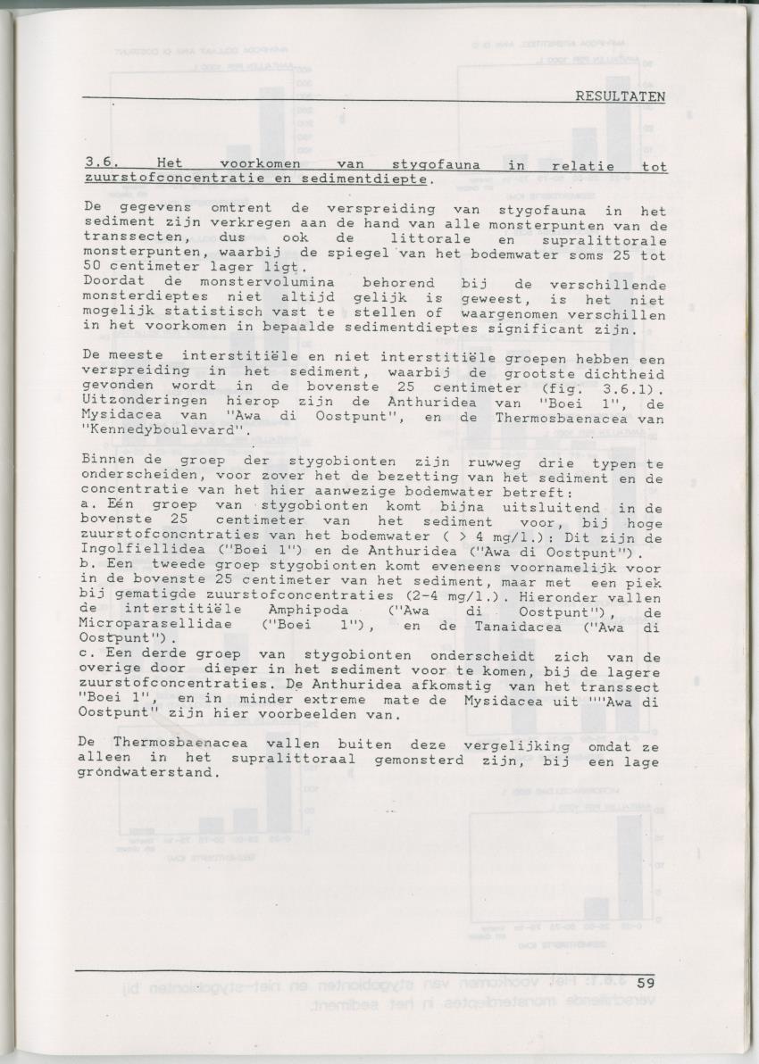 Het voorkomen van Stygofauna en andere organismen (Crustacea, Polychaeta) in relatie met het zuurstofgehalte in de bodem - New Page