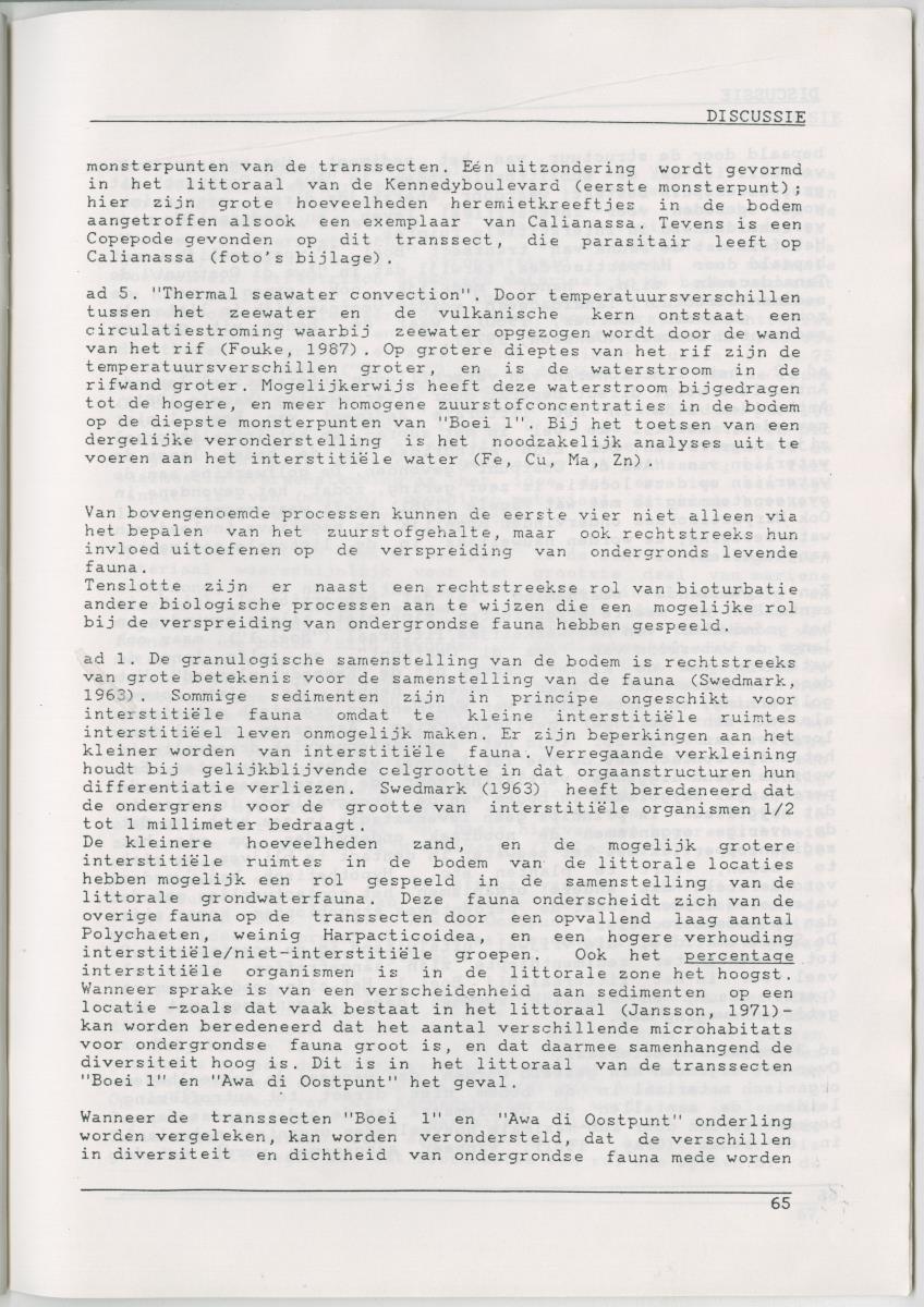 Het voorkomen van Stygofauna en andere organismen (Crustacea, Polychaeta) in relatie met het zuurstofgehalte in de bodem - New Page