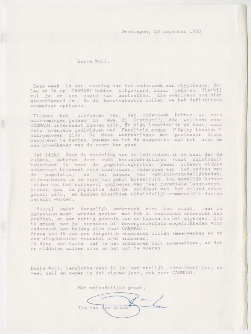 Het voorkomen van Stygofauna en andere organismen (Crustacea, Polychaeta) in relatie met het zuurstofgehalte in de bodem - New Page