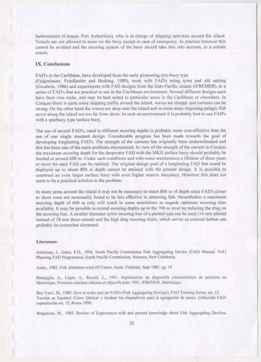 Z-Technical paper on the implementation of a FAD program in Curacao (Netherlands Antilles) - New Page