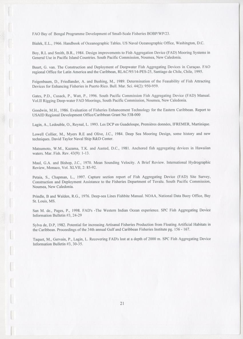 Z-Technical paper on the implementation of a FAD program in Curacao (Netherlands Antilles) - New Page