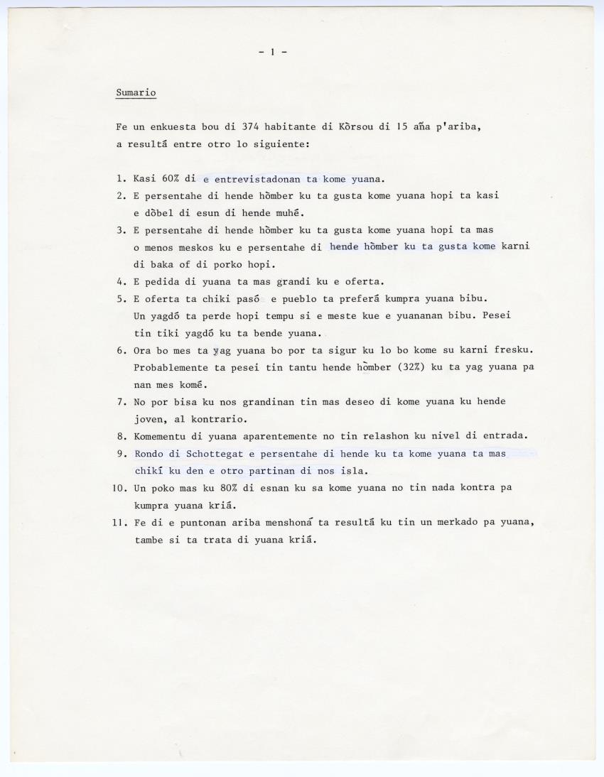 De betekenis van de leguaan als voedsel op Curacao - New Page