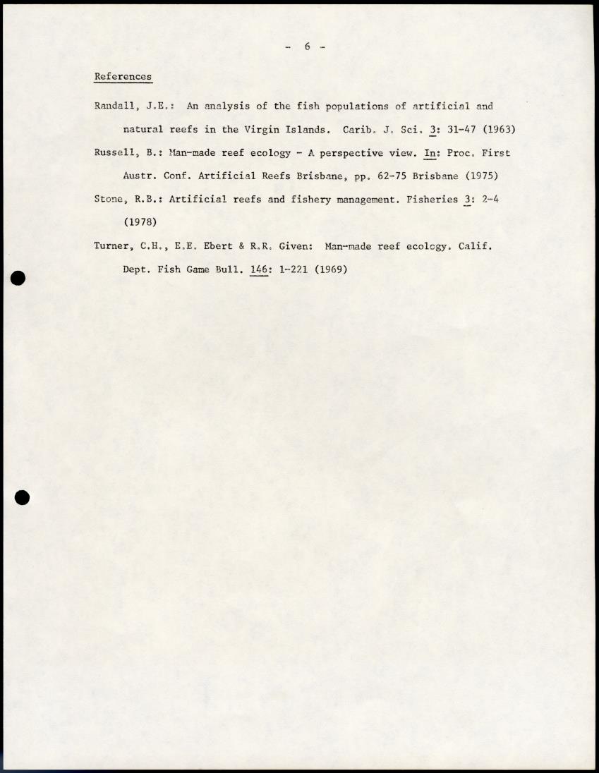 Possibilty for construction of artificial reefs in Montserrat - New Page