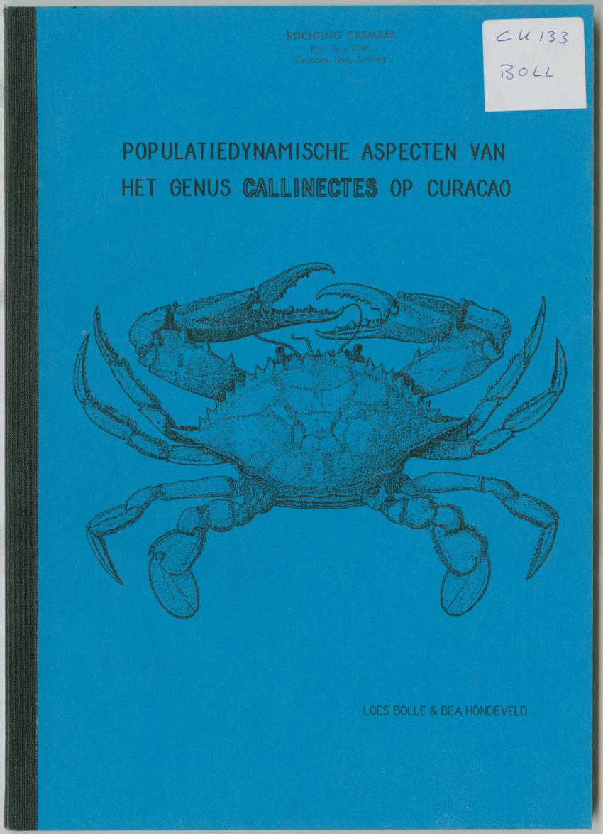 Z-Populatiedynamische aspecten van het genus Callinectes op Curacao - New Page